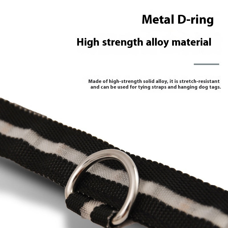 LED Color Luminous Collar Luminous Dog Walking Light Light