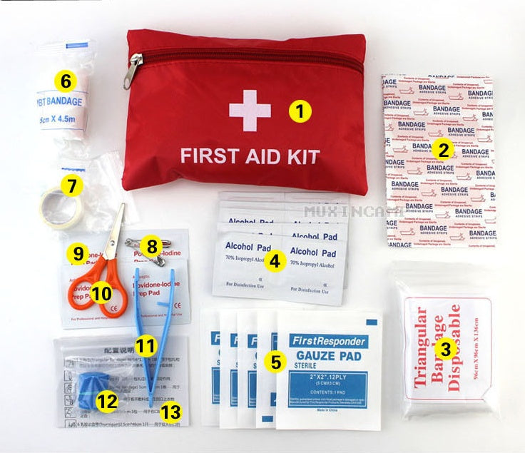 Outdoor first aid kit Outdoor first aid kit