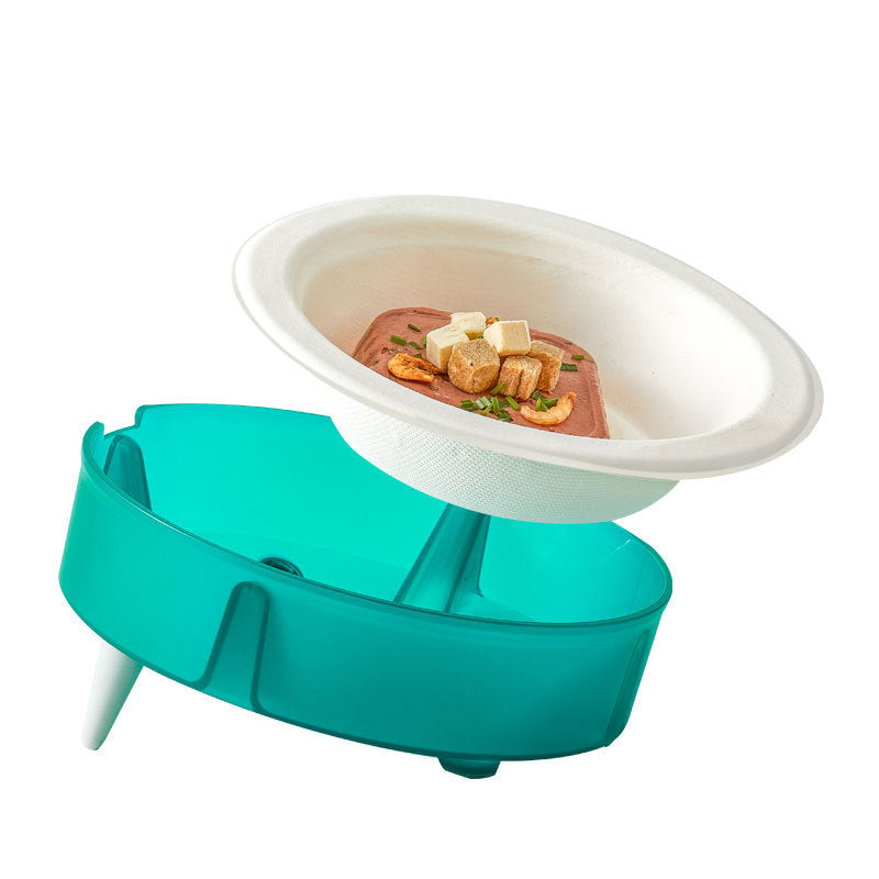 Eco-Friendly Cat Bowl: Non-Toxic, Stylish & Disposable